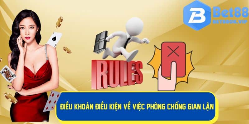 Điều khoản về việc phòng chống gian lận