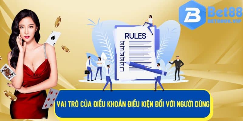 Vai trò của điều khoản và điều kiện với người chơi