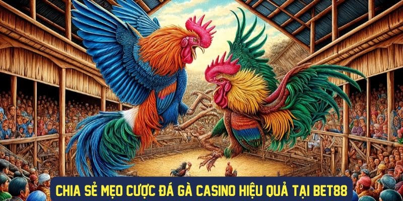 Mẹo cược chơi đá gà casino Bet88